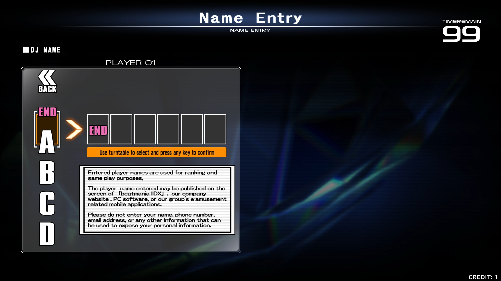 Starting the game | beatmania IIDX guide [iidx.org]